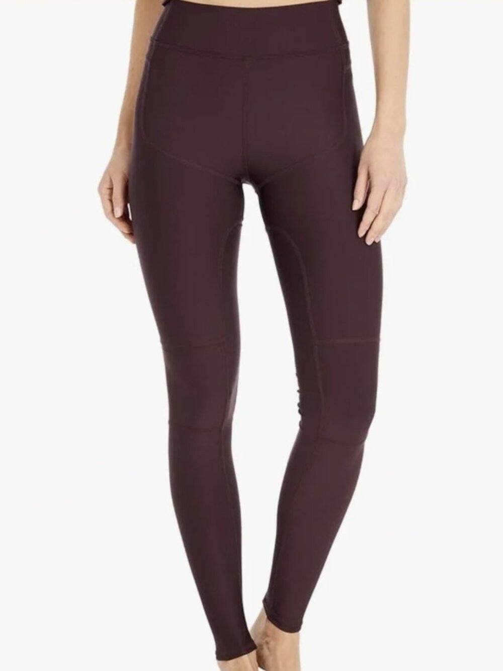 Alo Yoga High-Waist Airlift Ebody Leggings Oxblood Burgundy size Small S